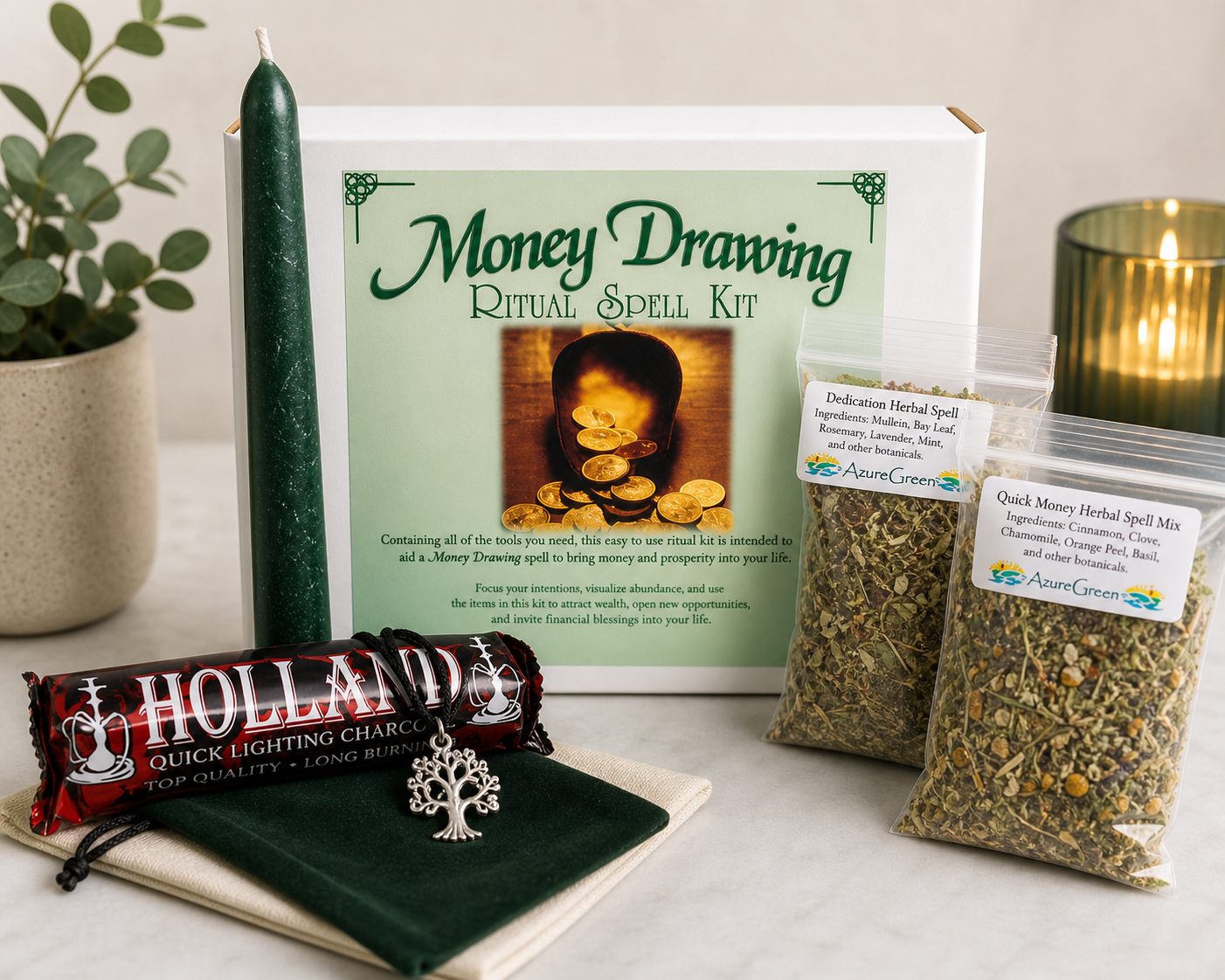 Threshold of Abundance Ritual Set