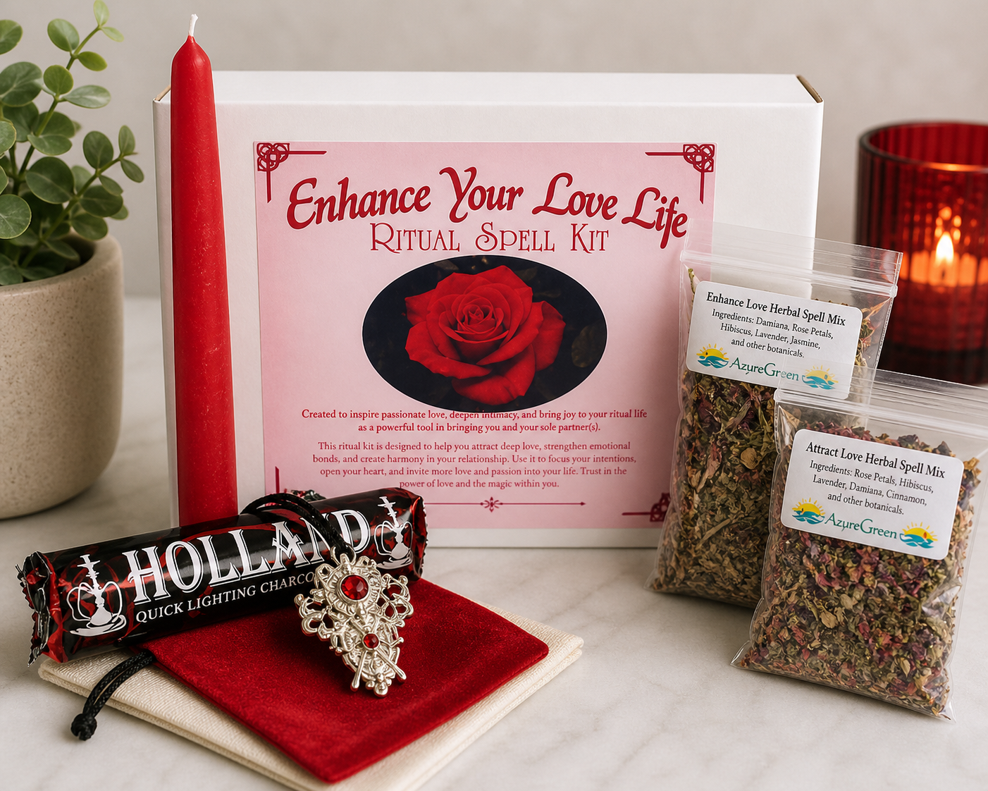 The Soft Flame Ritual Set