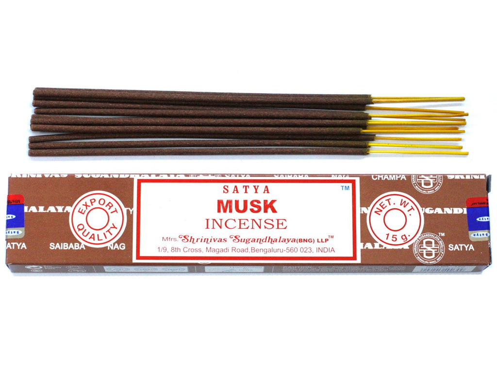 Musk Incense Sticks - Satya