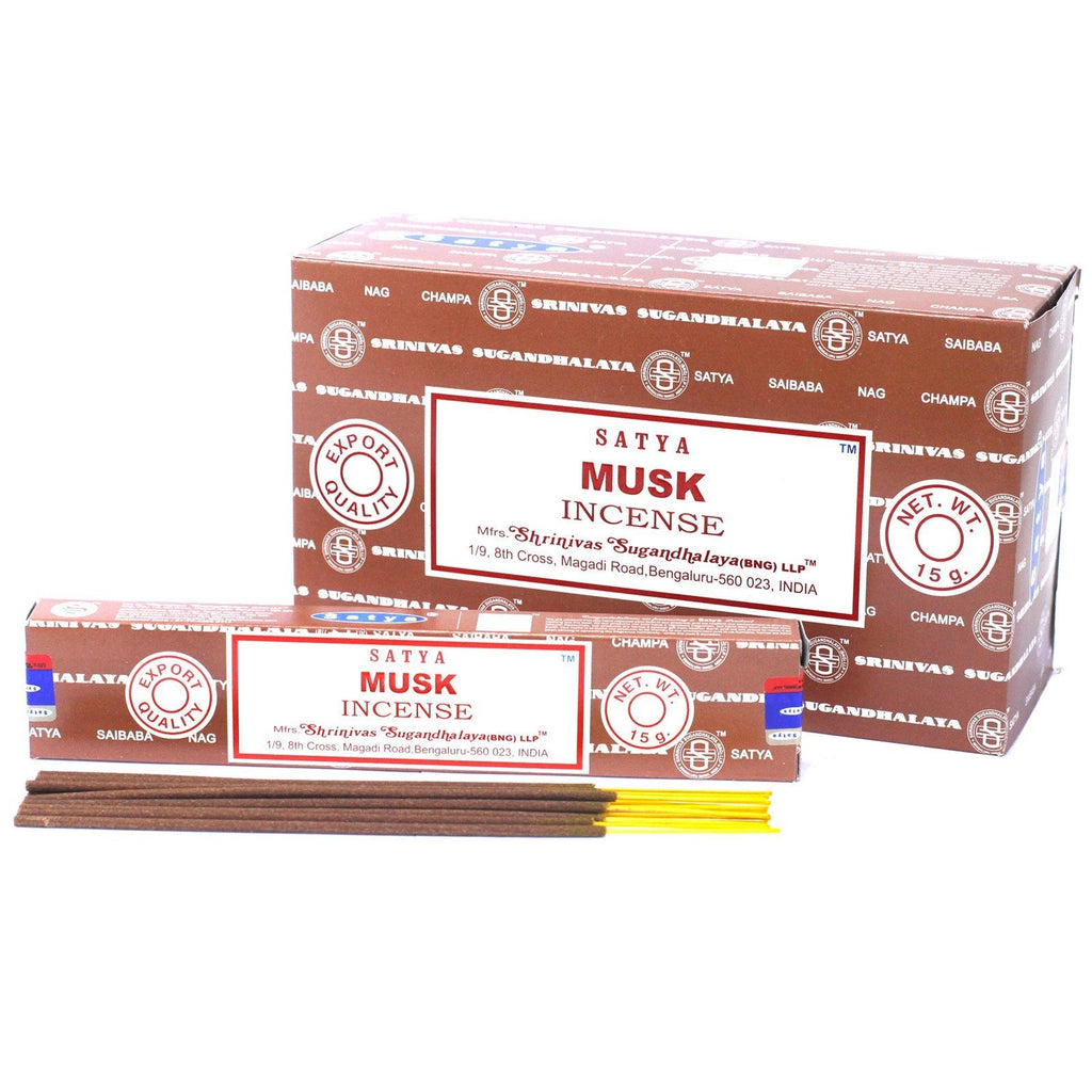 Musk Incense Sticks - Satya