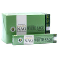 White Sage Golden Nag | Incense Sticks Joss 15g | Premium Scents | Fragrance | Hand Rolled | Yoga | Aromatherapy | Meditation